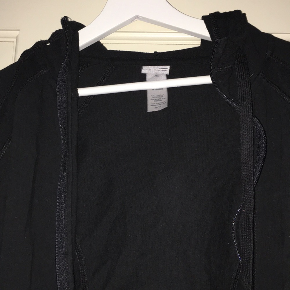Black hoodie